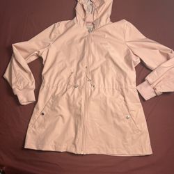 bernardo Powder, Pink Hoodie jacket women Size (L)