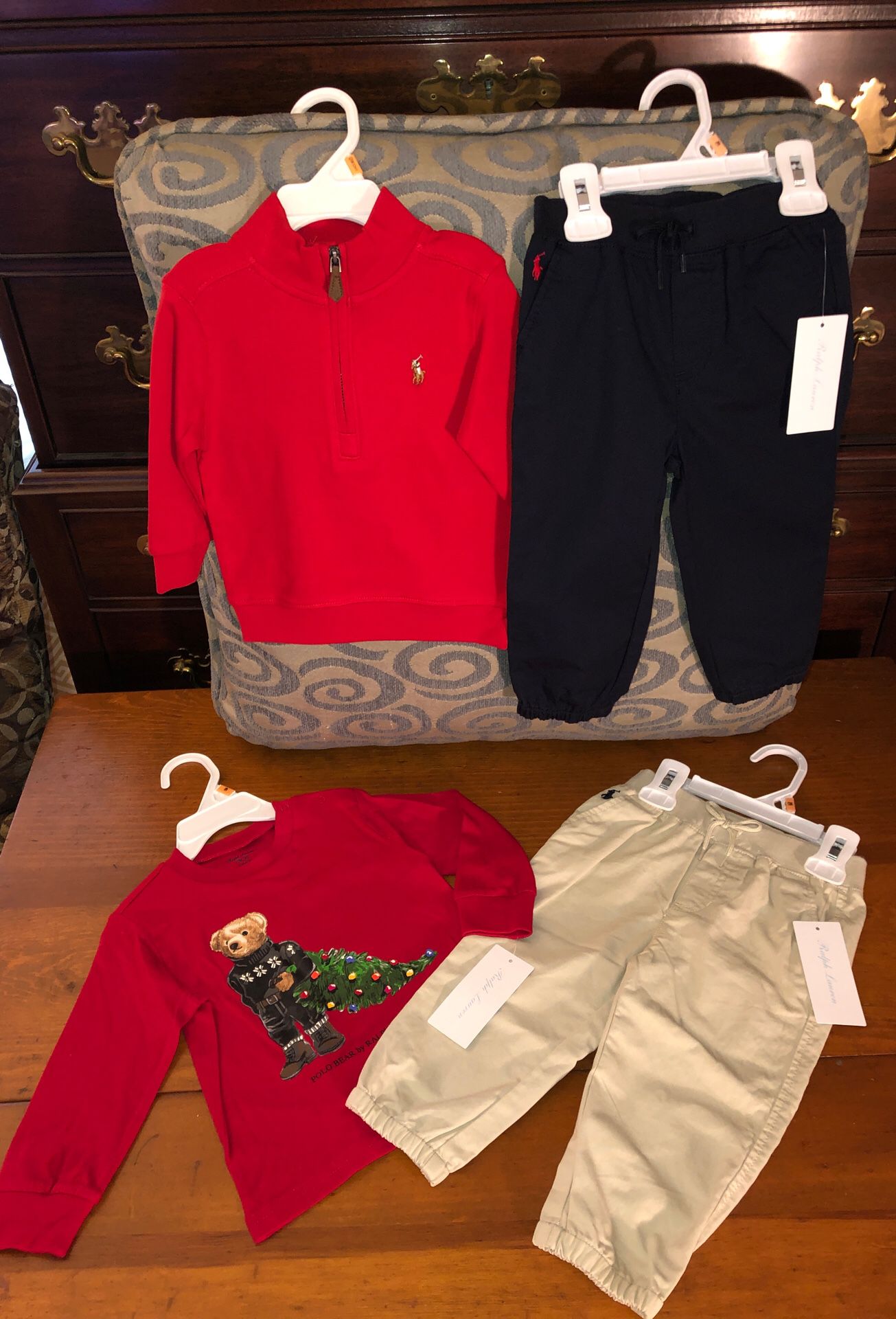 All Brand NEW! Ralph Lauren clothes for baby boy 🎈Size 12 months