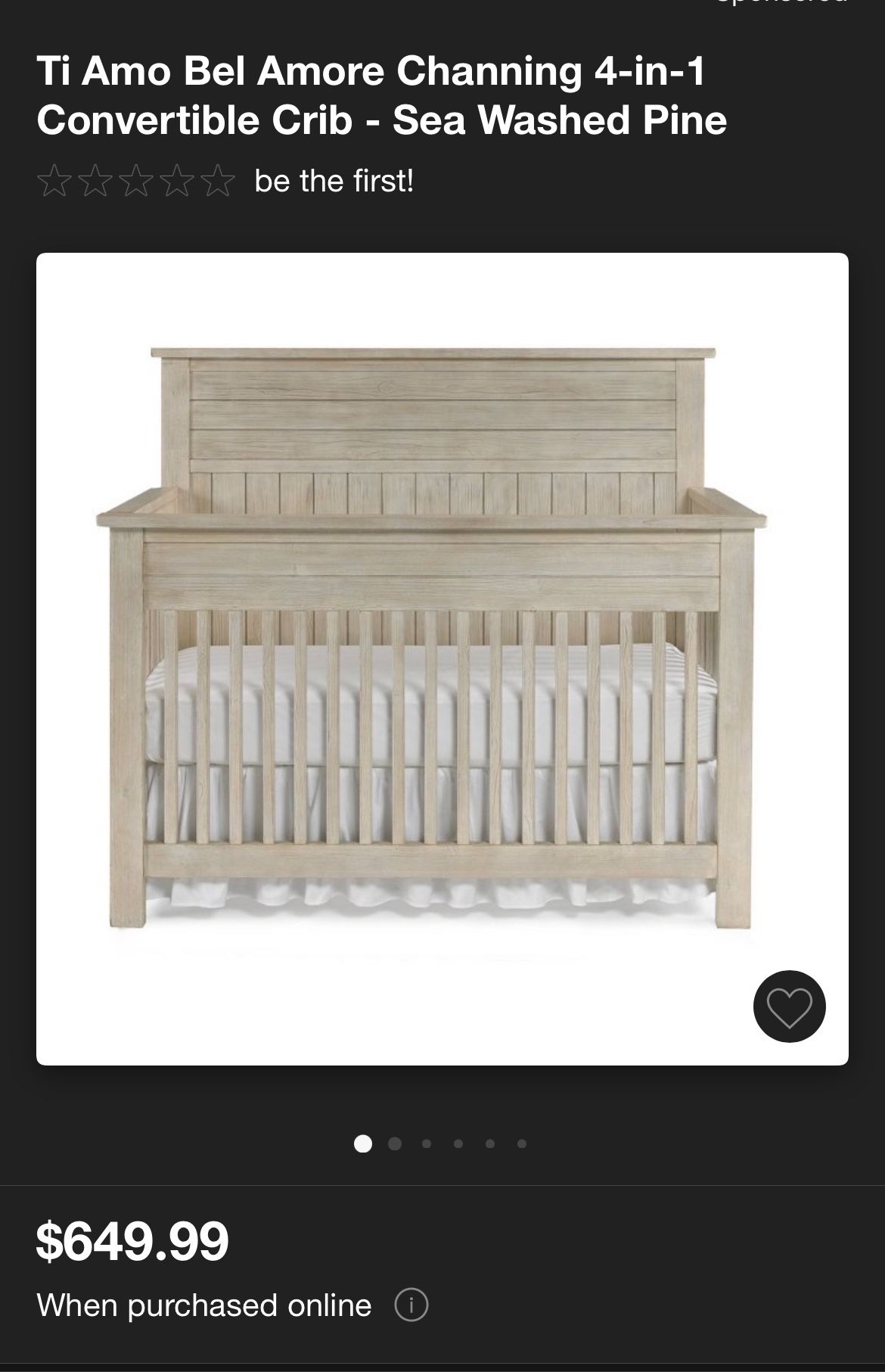 Crib for Sale in Denham Springs LA OfferUp
