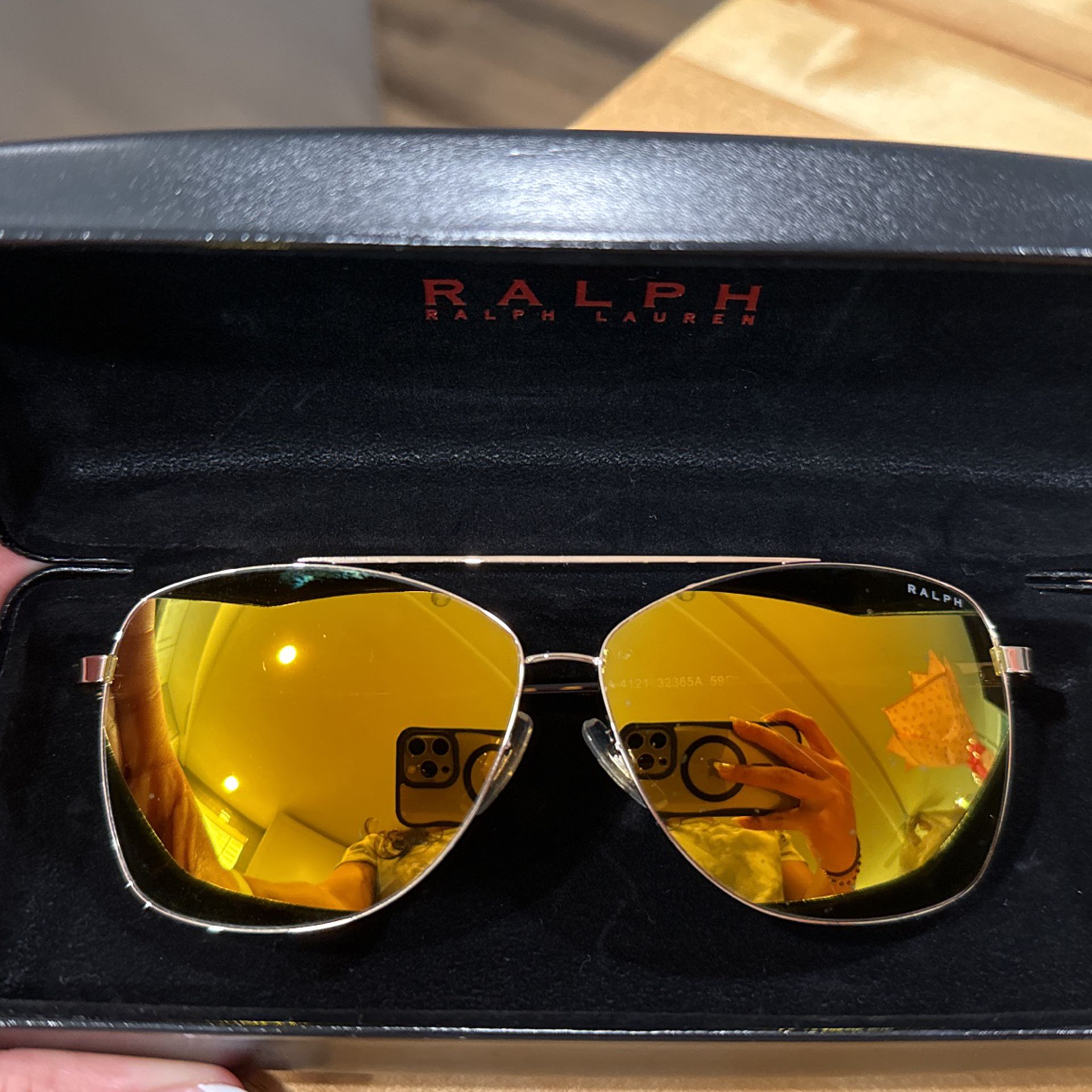Ralph Lauren Pilot Style Sunglasses 