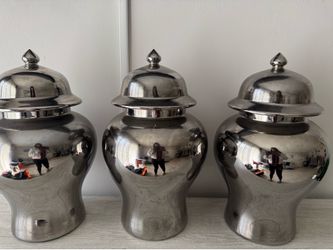 Large Ginger Jard - Set of 3