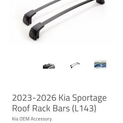 2023-26 Kia Sportage Roof Rack Bars