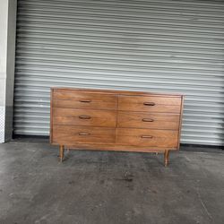 Vintage walnut dresser