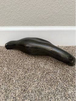 P3 KTM 250 350 carbon head pipe shield