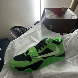 Travis Scott x CJ1 Green spark