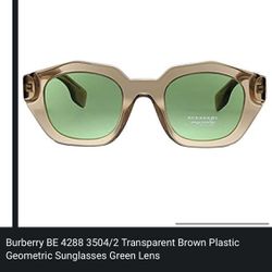 Women’s Burberry Eyewear Geometric Frame Sunglasses