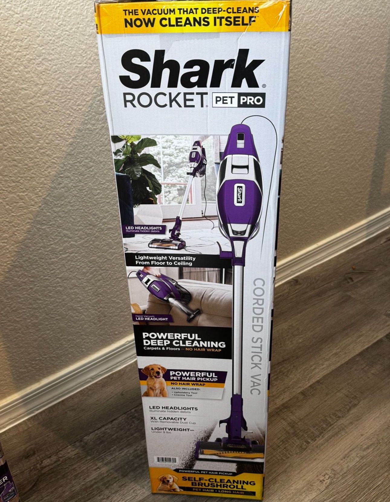 Shark Rocket Pet Pro Corded Stick Vacuum Cleaner