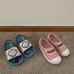 Toddler Girl Summer Shoes - Size 9/10