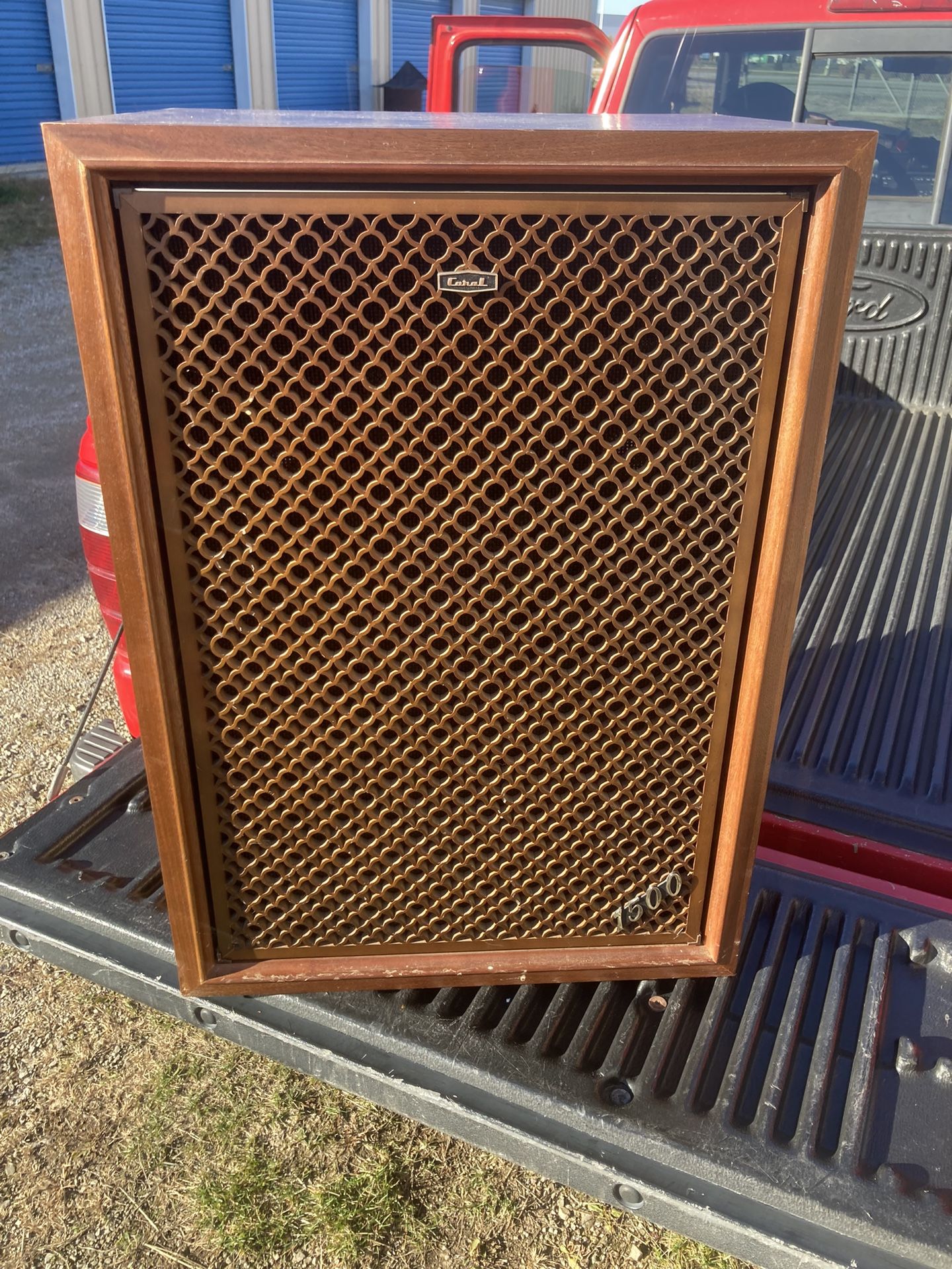 Vintage Coral Bx-1500 150 Watt Speakers