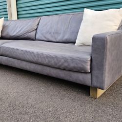 FREE DELIVERY!!! Room & Board "Pierson" Leather SOFA  ($4.8K Retail...70% OFF!!!)