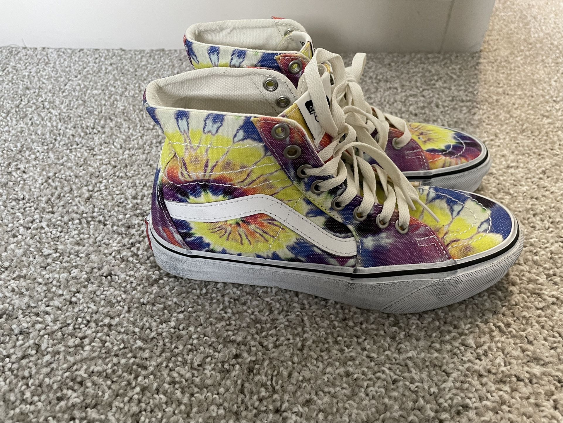 Tie Dye Vans