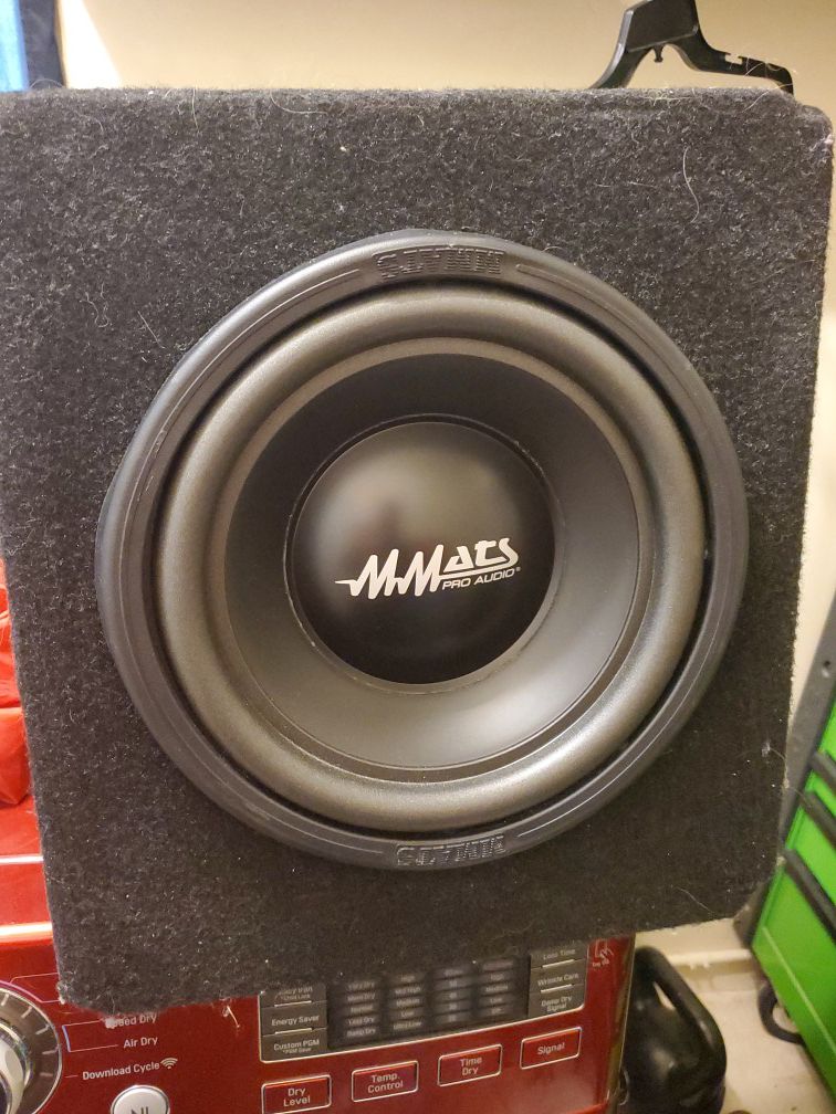 Mmats pro audio 10 in