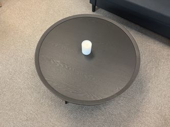 Black circular Office/coffee Table
