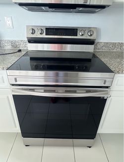 Gorgeous Samsung Stainless Steel Electric Range Double Oven