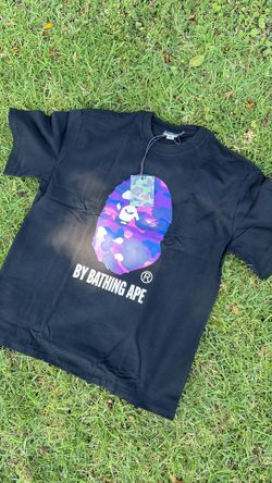 Bape tee purple camo