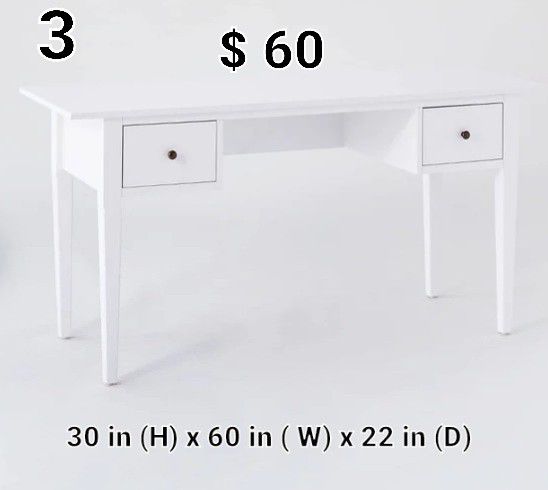 New Writting Desks Consoles,End Table And More...