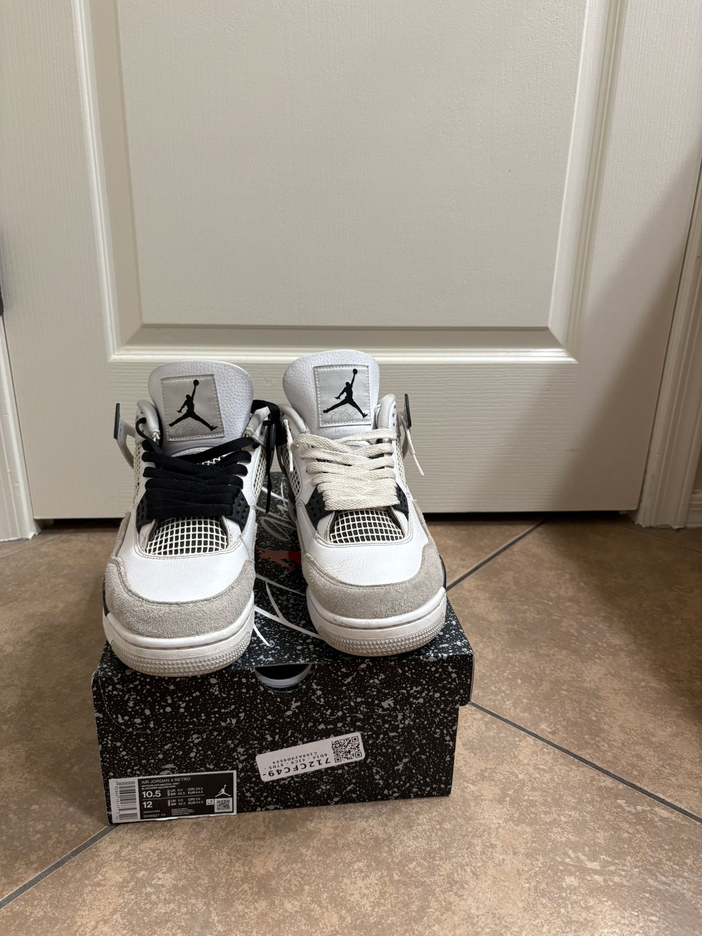 Jordan’s 4 Retro Military Black