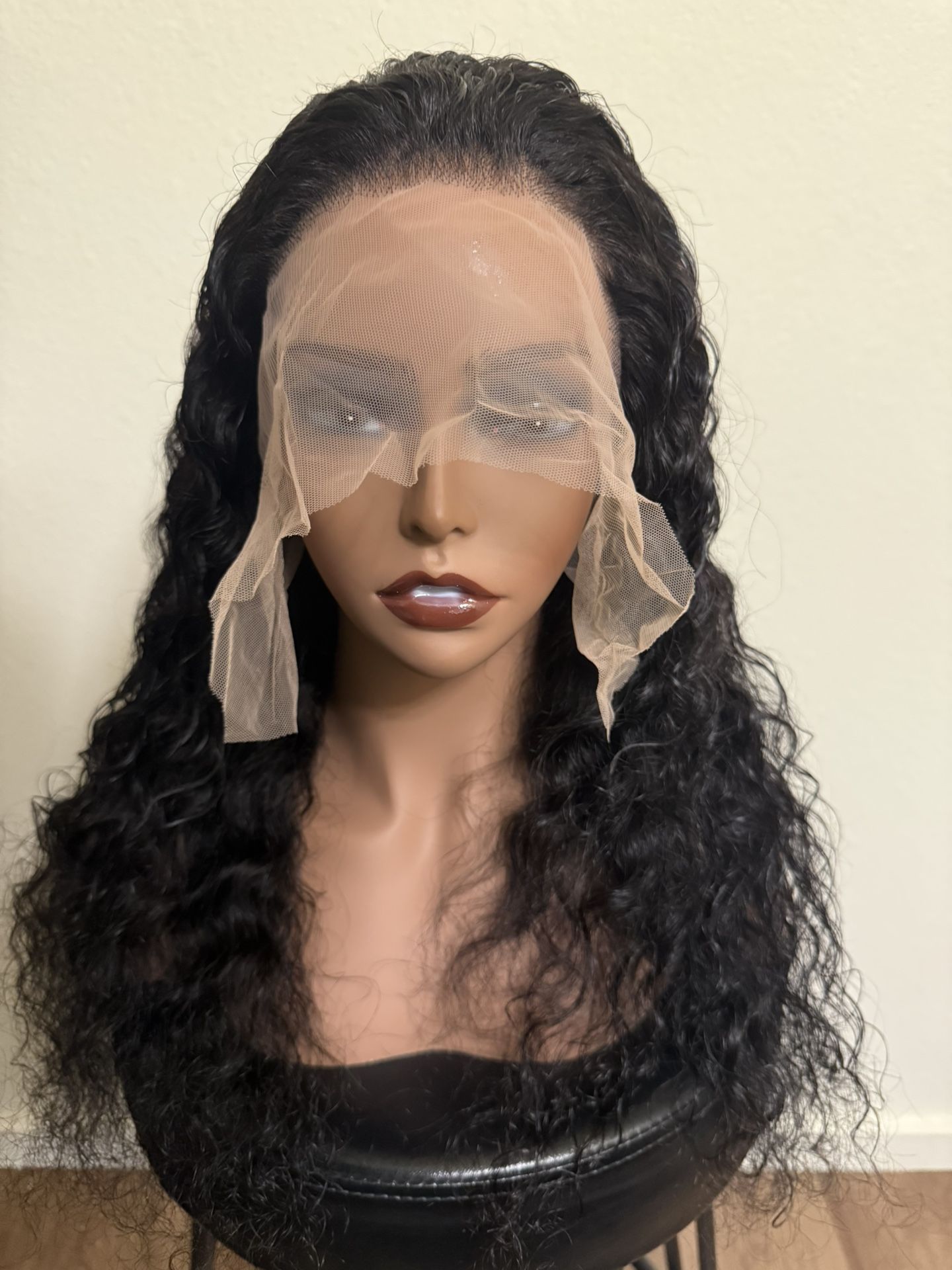 Deep Wave Human Lace Front Wig