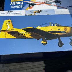 Both planes are BRAND NEW, never flown. Carbon-Z T-28 Trojan 2.0m and Husky 1800mm. Perfect condition, no damage. Ready to fly setups. Selling to free
