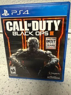 Call of duty black ops 3 ps4 game
