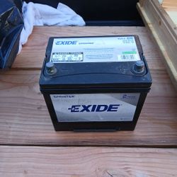 12 Volt Battery Auto/truck/suv/ Exide Sprinter 550 C C Amps Group Size 35 Relable Starting Power Retails For Over $350.00 