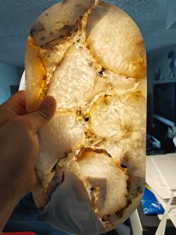 Large Polished Agate Stone Tray