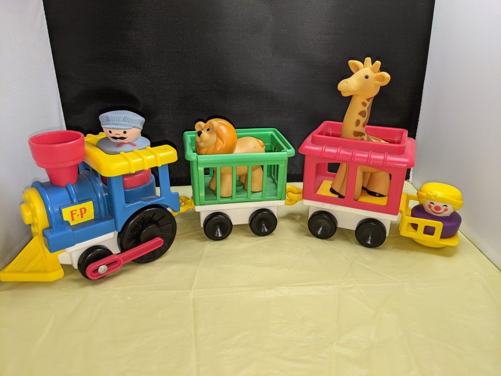 Vintage Fisher-Price Circus Train 