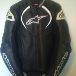 Alpinestars Motorcycle Leather Jacket 