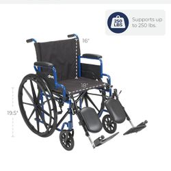 Wheelchair - Drive Medical Blue Streak