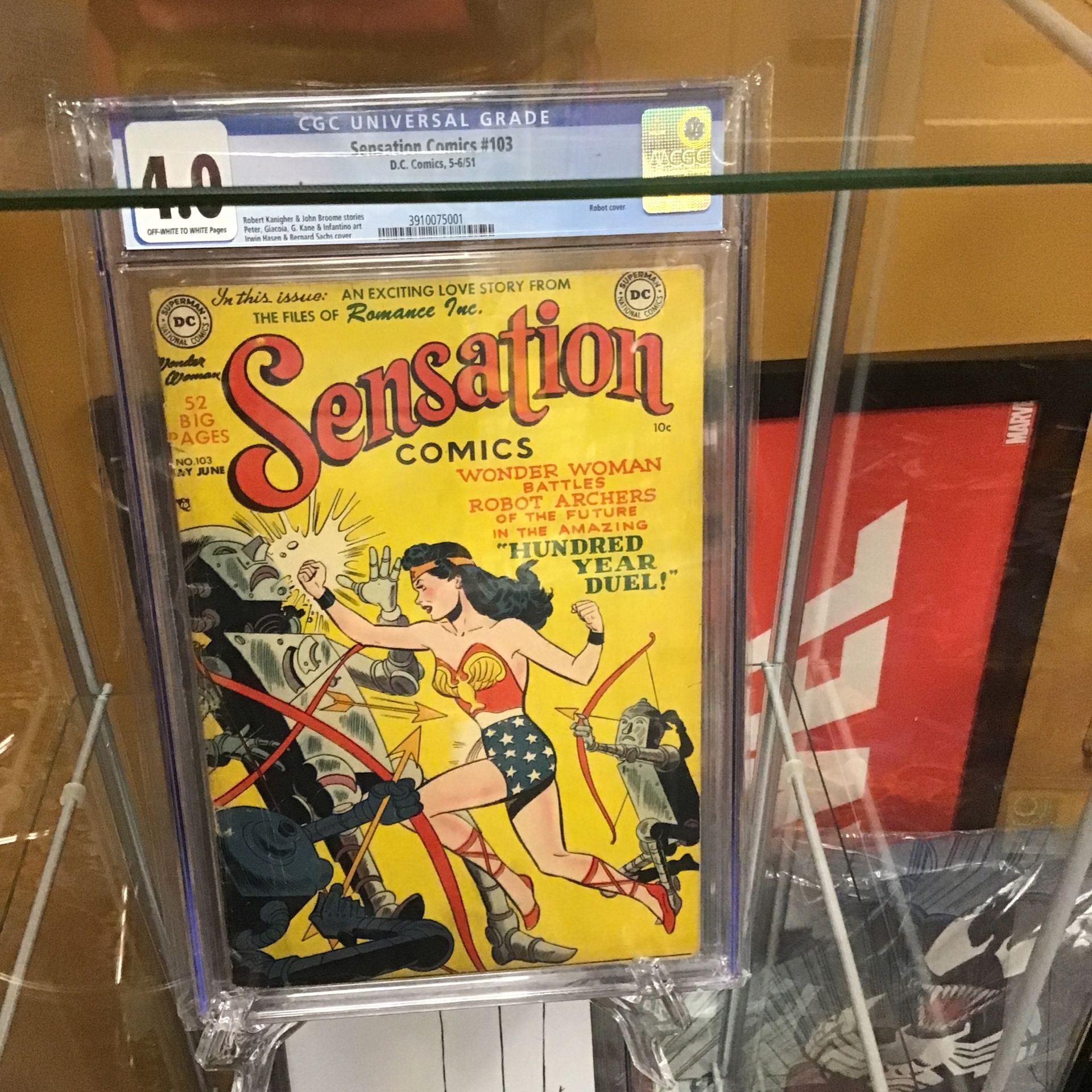 Sensation  Comics #103 CGC 4.0 