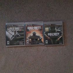 Playstation 3 - CALL of Duty Black Ops 1,2,3