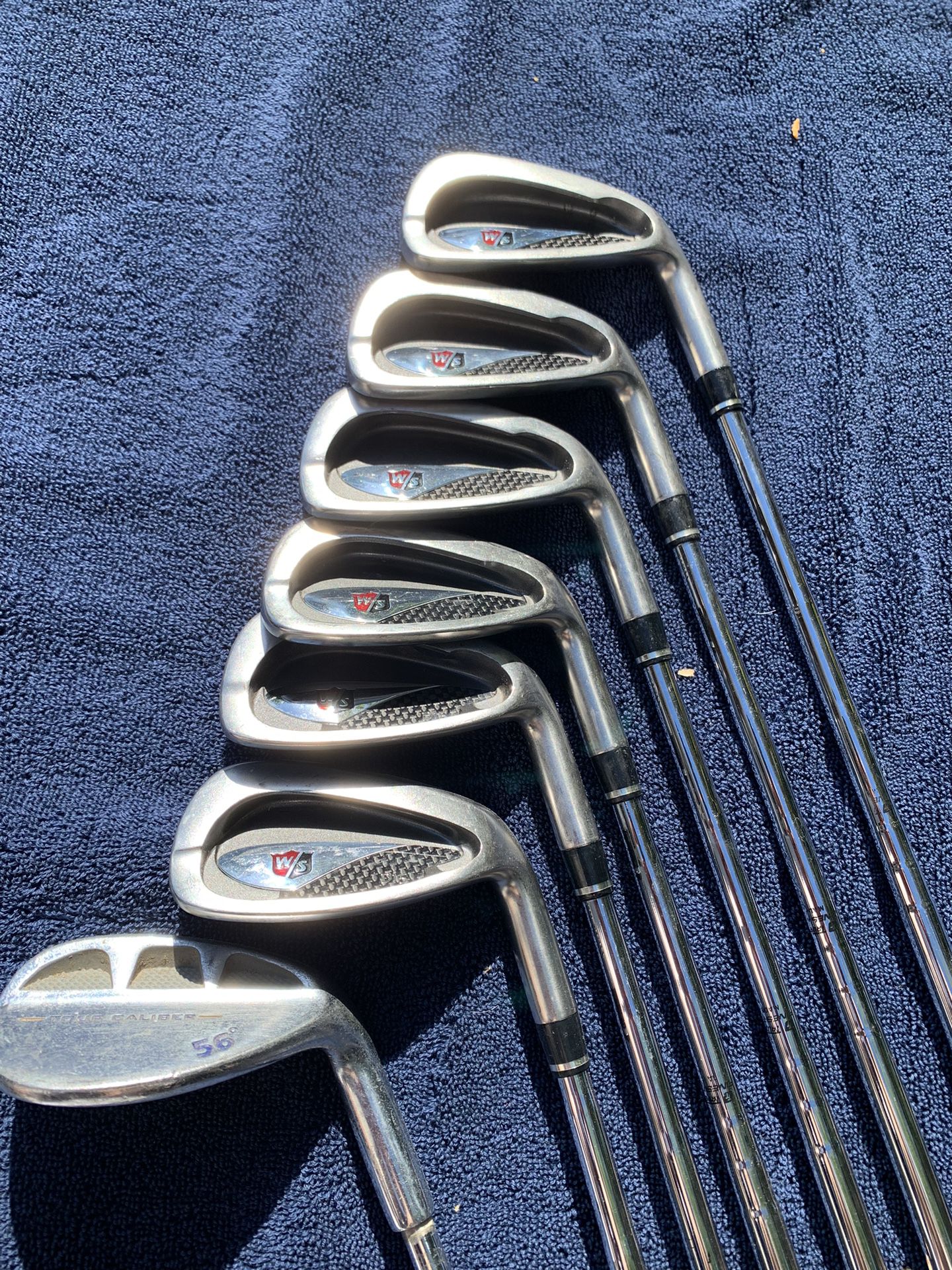 Wilson Di5 Irons With Woods And Sand wedge