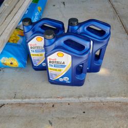 Shell Rotella T6 Full Synthetic Diesal Commimgs Oil