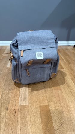 Parker Baby Co. Birch Bag Diaper Backpack - Gray