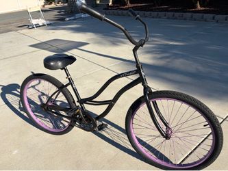 Beautiful l Freedom step  through single speed beach cruiser