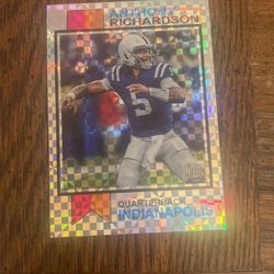 Anthony Richardson Rookie X-fractor