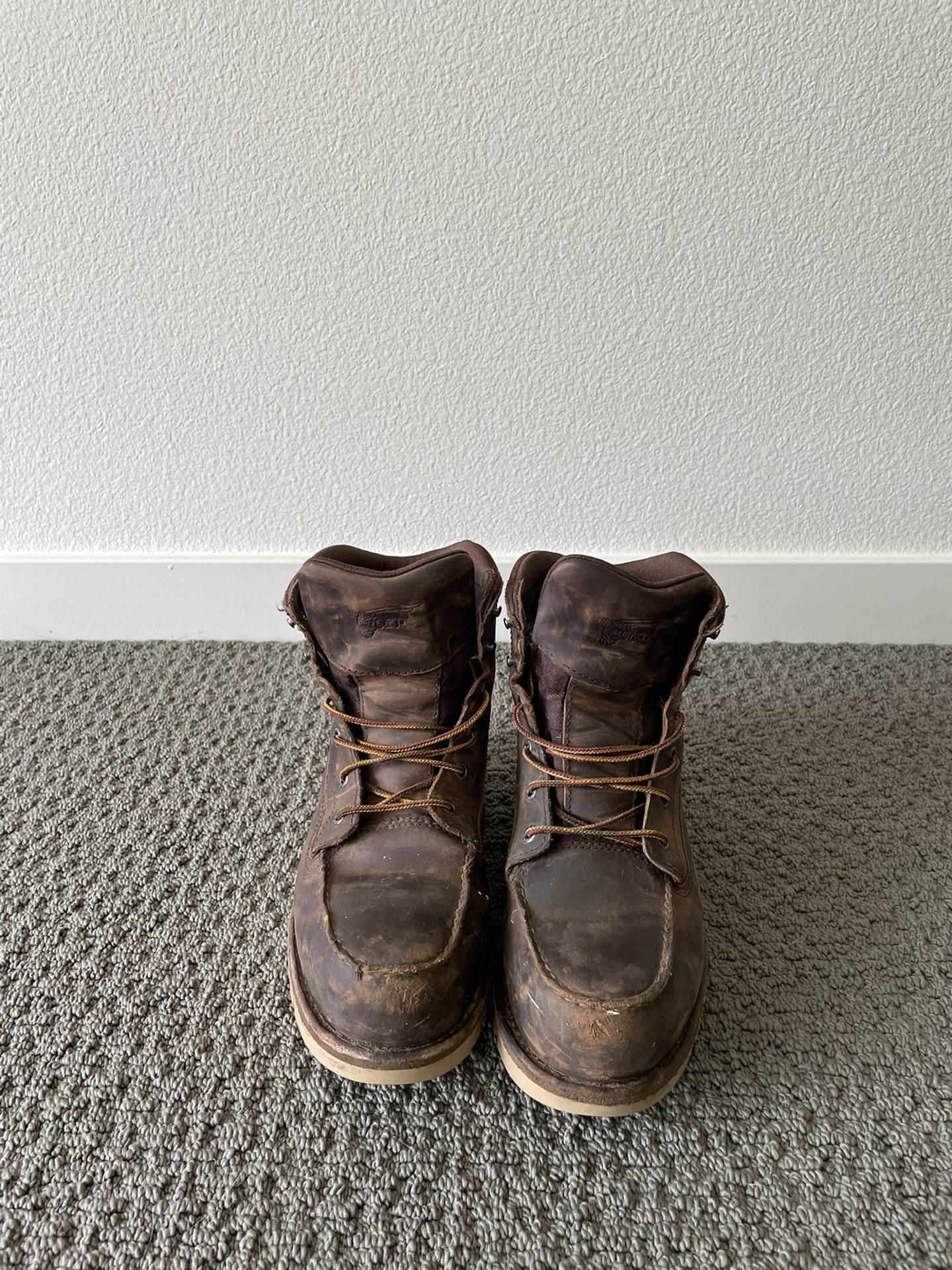 Red Wings Boots Stwel Toe