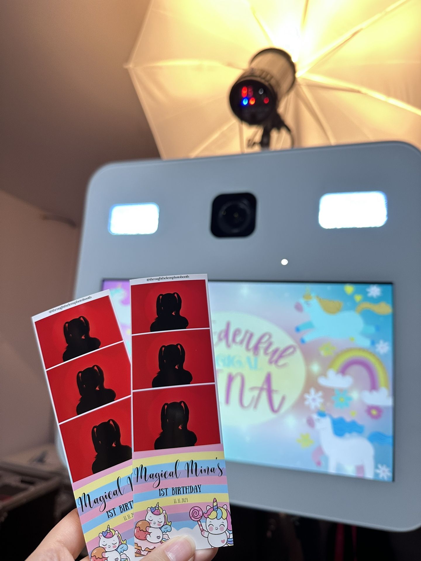Photo Booth Full Setup!