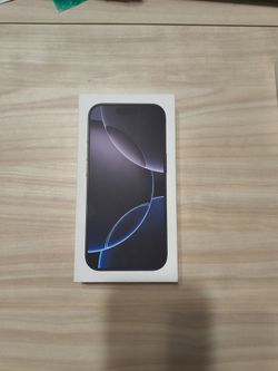 Apple iPhone 16 Pro Empty Box