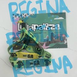 FRI & SAT Lollapalooza Wristbands