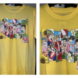 Ouran High School Host Club Beach Boyfriend Fit Girls T-Shirt SIZE SMALL (NWT)