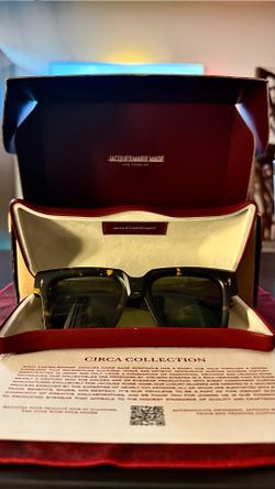 Jacques Marie Mage Unisex Tortoiseshell Sunglasses