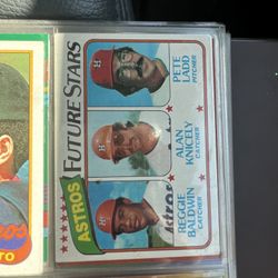 Astro Baseball Cards