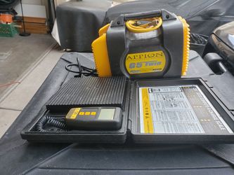 Auto Air Conditioner Evacuator Pump & Ferone Scale 