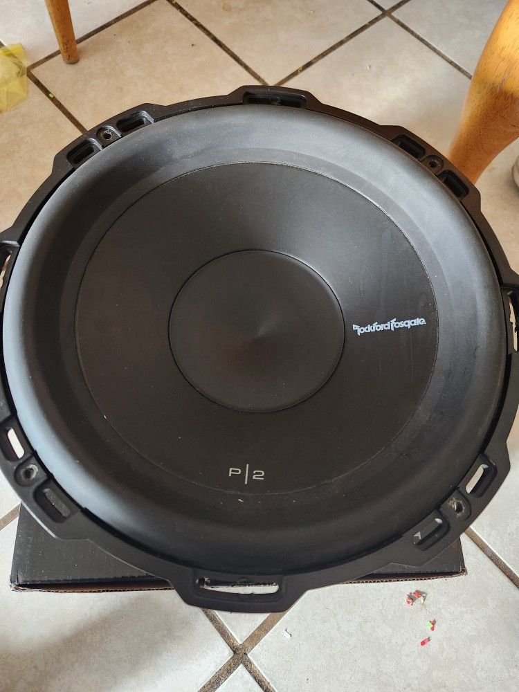 Rockford Fosgate P2D2-12 Subwoofers 