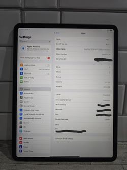 iPad 4th Gen 12.9 512GB LTE