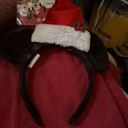 Mikey Dog Christmas Headband 