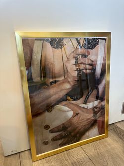 Harry styles custom framed art