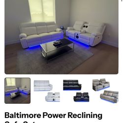 Sofá And Loveseat. Power Recliner. Brand New 🆕 