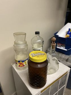 Vintage Planter’s peanut Glass Jar